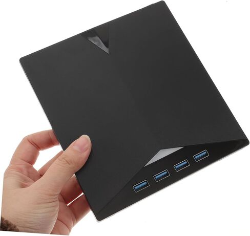 محرك أقراص DVD خارجي USB من النوع C ناسخ أقراص ضوئية محمول متعدد الوظائف متوافق مع أجهزة الكمبيوتر المحمول وأجهزة الكمبيوتر المحمولة وأجهزة الكمبيوتر المحمولة وتصميم صامت رفيع للغاية مع فتحة لبطاقة الذاكرة وسريع in Kuwait