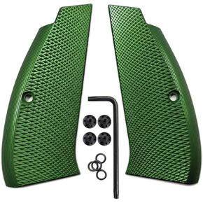 Cool Hand Aluminum Grips for CZ 75 SP-01 Tactical, CZ 75B BD, CZ 75 Shadow Target, Shadow 2, Tristar P120, Canik Full Size, Black Screws Included in Kuwait