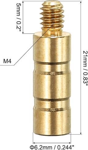 PATIKIL Archery Arrow Insert Brass Arrow Weight Bolt for Field Points Shaft in Saudi Arabia