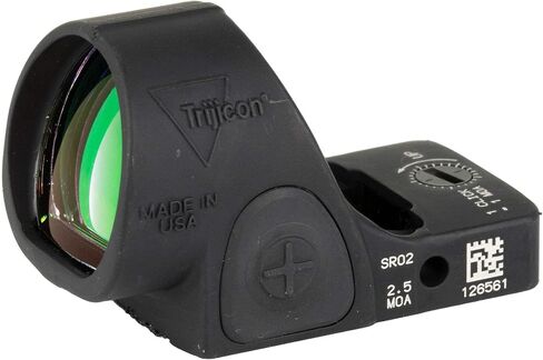 Trijicon SRO 2.5 MOA قابل للتعديل LED منعكس نقطة حمراء، أسود - SRO2-C-2500002 in Kuwait