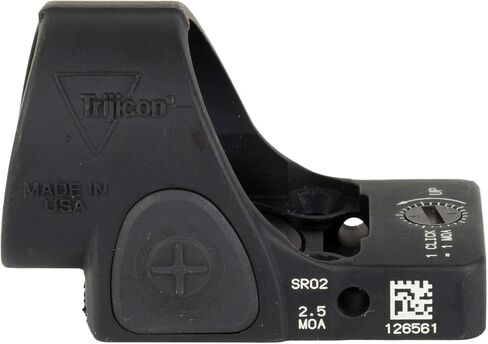 Trijicon SRO 2.5 MOA قابل للتعديل LED منعكس نقطة حمراء، أسود - SRO2-C-2500002 in Kuwait