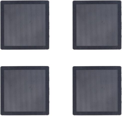 Dpofirs Mesh Frame with Dust Filter for Magnetic Fan, 140 mm, Black, for PC Computer Case, High Fan Speed for Good Heat Dissipation, Pack of 10 in Saudi Arabia