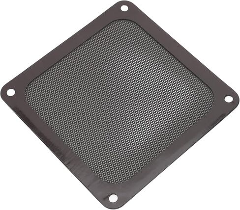 Keenso 120mm PVC Computer Cooler Fan Dust Filter, Ultra Fine Holes, Magnetic Frame, 4pcs PC Fan Dust Filter Mesh Grille, Easy to Install and Replace for PC Case Power Supply (Black) in Saudi Arabia
