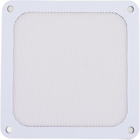 Aramox PC Fan Dust Filter Magnetic Installation 120mm PVC Cooler Fan Dust Filter Mesh Grills, for Chicken Coop Vent, Easy Maintenance, for Vents [4PCS] (White) in Saudi Arabia