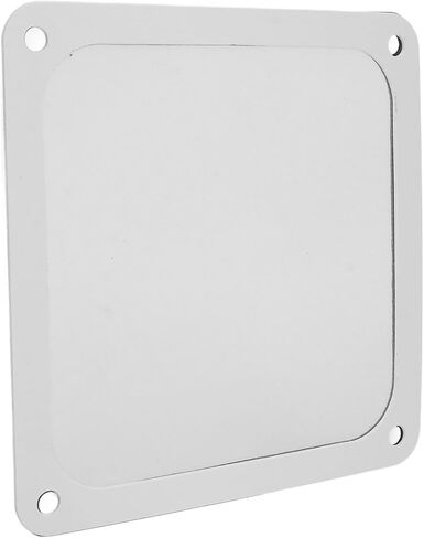ciciglow PC Case Dust Mesh Filter, 5Pcs 120x120mm Computer Fan Dust Filter Mesh Magnetic Frame Proof Cover Grills (Black) in Saudi Arabia