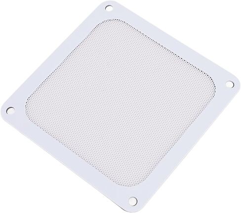 Aramox PC Fan Dust Filter Magnetic Installation 120mm PVC Cooler Fan Dust Filter Mesh Grills, for Chicken Coop Vent, Easy Maintenance, for Vents [4PCS] (White) in Saudi Arabia
