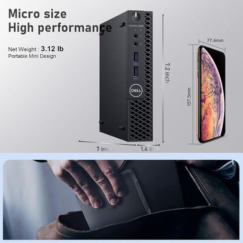 كمبيوتر مكتبي Dell Inspiron 7730 الكل في واحد يعمل باللمس • شاشة FHD IPS مقاس 27 بوصة • NVIDIA GeForce MX570A • Intel 10-Core 7-150U • Win 11 Pro • لوحة مفاتيح وماوس لاسلكيان • ذاكرة وصول عشوائي (RAM) سعة 64 جيجابايت، ومحرك أقراص SSD سعة 4 تيرابايت • مع م in Saudi Arabia