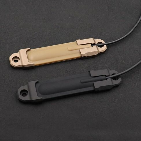 Mlok Pressure Switch Mount Plate for PEQ 15 Remote Tape Switch Mounting Aluminum in Saudi Arabia