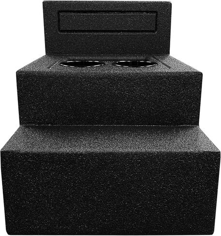 Rockville REC135 Vented Bed Lined 12" Center Console Subwoofer Enclosure Sub Box in Saudi Arabia