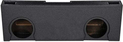 Rockville REC56 Dual 12" Vented Subwoofer Enclosure, 2007-2013 GMC/Chevy Crew Cab, Underseat Upfire, Bed Liner Finish, 5/8" MDF, for Car Audio Bass Upgrade in Saudi Arabia