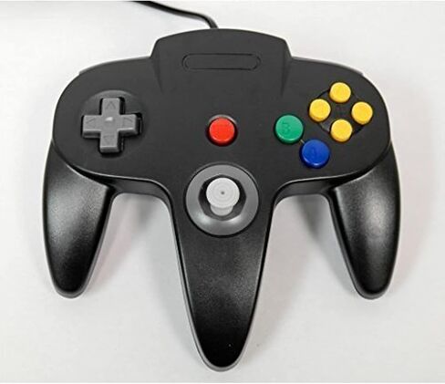 Mars Black Replacement Controller for Nintendo N64 Devices in Saudi Arabia
