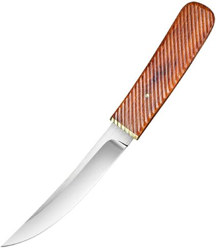 سكين كامل تانغ ذو نصل ثابت مع غمد، سكين بقاء للتخييم في الهواء الطلق EDC للرجال، سكين تقطيع الفاكهة، هدايا للرجال in Kuwait