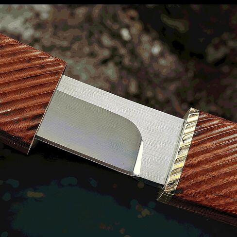 سكين كامل تانغ ذو نصل ثابت مع غمد، سكين بقاء للتخييم في الهواء الطلق EDC للرجال، سكين تقطيع الفاكهة، هدايا للرجال in Kuwait