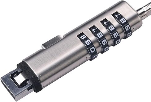 Keyless Office Protective Cable USB Port Professional 4 Digital Password Anti Theft Laptop Security in Saudi Arabia