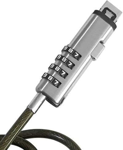 Keyless Office Protective Cable USB Port Professional 4 Digital Password Anti Theft Laptop Security in Saudi Arabia