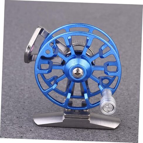 Milisten Fly Reel Metal Fishing Wheel for Outdoor Adventures Lightweight Design Durable Construction for Freshwater and Saltwater Fishing Right Handed Use in Saudi Arabia