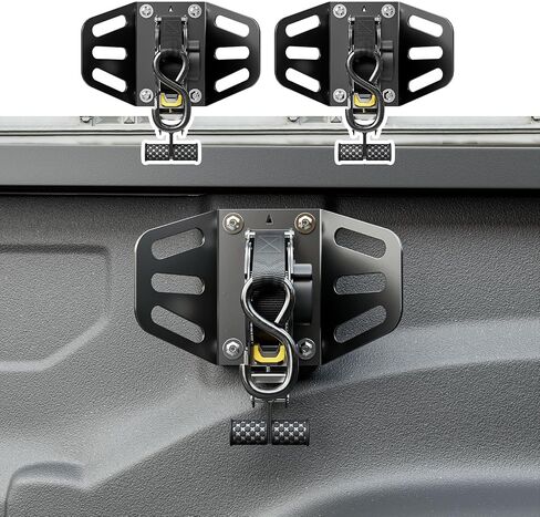 2PCS Retractable Tie Down Straps Compatible with 2019-2025 Chevy Silverado GMC Sierra 1500 Ratchet Strap Replacement for Chevy Silverado Accessories in Saudi Arabia