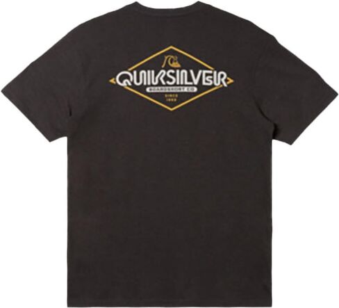 Quiksilver - تي شيرت رجالي Omni Sign، اللون كحلي، المقاس: كبير in Saudi Arabia