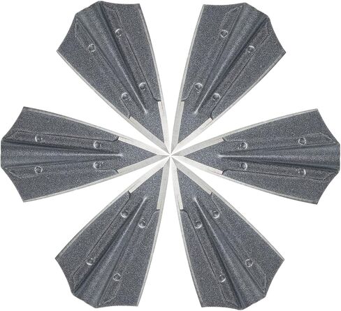 6PK الصيد برودهيدس 145 الحبوب الرماية Arrowheads إصلاح 2 شفرة لحام رئيس السهم المعدني نصائح لسهم خشبي الخيزران السهم رمح in Kuwait