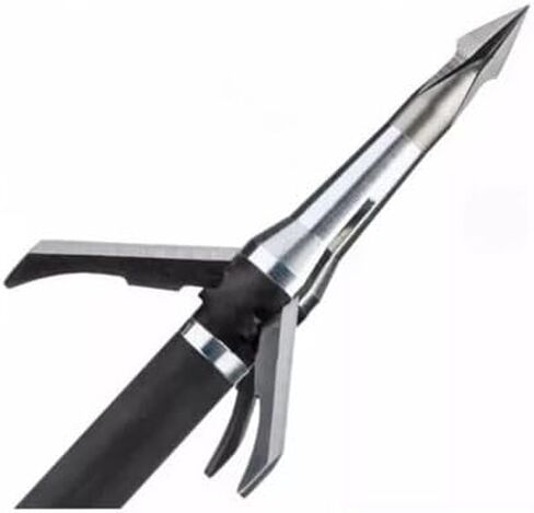 Grim Reaper Pro Series Pro 3 Blade، 125 حبة 1 3/8 بوصة قطع، 3 شفرات، 4 عبوات ذات رأس عريض in Saudi Arabia