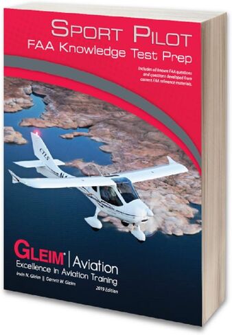 Gleim Sport Pilot FAA Knowledge Test Prep 2019 Edition in Saudi Arabia