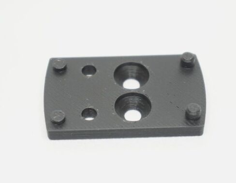 Compatible with Optic Plate (RMR + RMSc Combo) for Kel-Tec P17, P-17 22LR - Original Design in Saudi Arabia