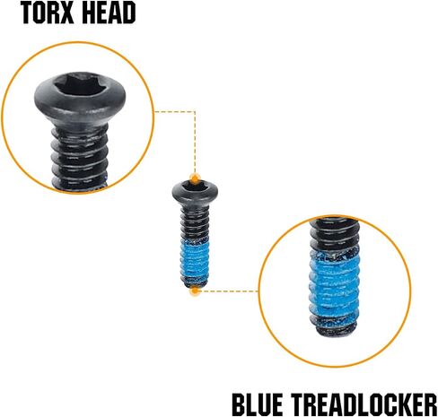 ohhunt Screws Set 12 Pcs for Red Dot Sight Optics and Mount Compatible with Holosun 407K/507K/EPS/EPS Carry for S&W Equalizer, M&P 5.7, M&P 22 Magnum in Saudi Arabia