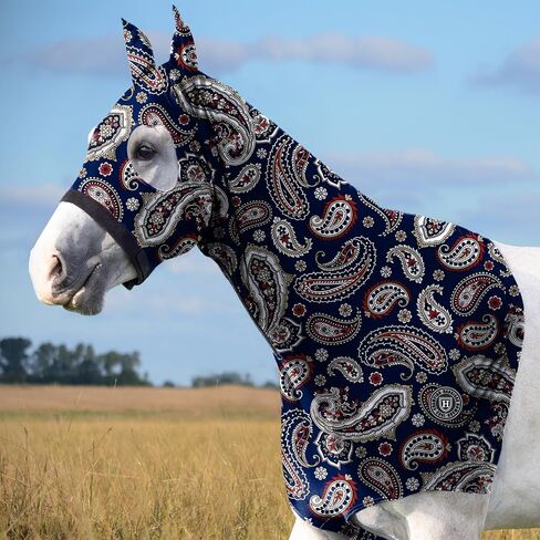 Harrison Howard Soft Fleece Trim Stretchy All-Covered Comfortable Horse Head Hood with Zipper-Chic Flamingo in Saudi Arabia