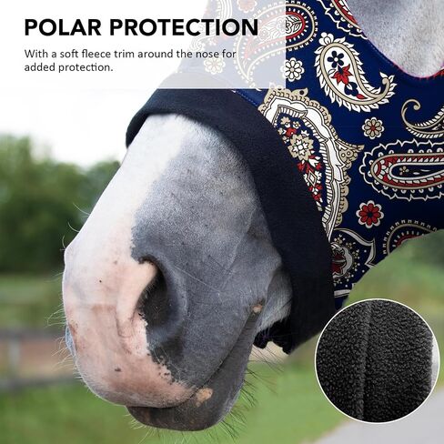 Harrison Howard Soft Fleece Trim Stretchy All-Covered Comfortable Horse Head Hood with Zipper-Chic Flamingo in Saudi Arabia
