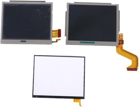 شاشة LCD بديلة لأجزاء إصلاح شاشة اللمس العلوية/السفلية NDSI Nintendo DSI (3 في الكل) in Saudi Arabia