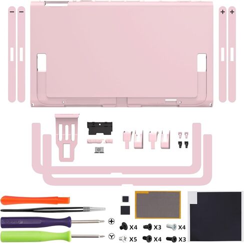eXtremeRate Replacement DIY Rear Back Plate for Nintendo Switch 2 Handheld Console, Custom Housing Cover Shell Case for Switch 2 (Without Kickstand) - White in Saudi Arabia