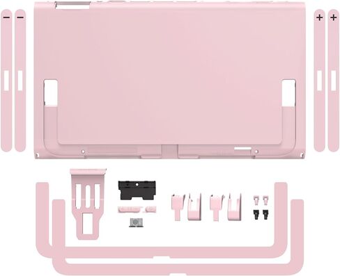 eXtremeRate Replacement DIY Rear Back Plate for Nintendo Switch 2 Handheld Console, Custom Housing Cover Shell Case for Switch 2 (Without Kickstand) - White in Saudi Arabia