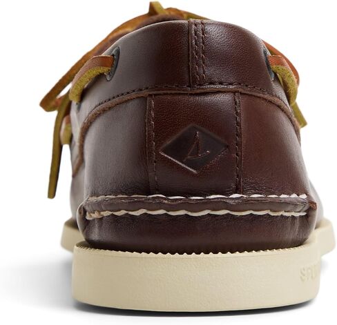 Sperry Men's Authentic Original 2-Eye Boat Shoe, Amaretto, 8 Wide in Saudi Arabia