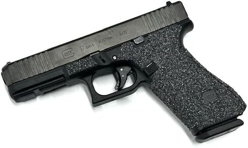 شريط قبضة مسدس Handleitgrips متوافق مع Glock 17/ Glock 22/ Glock 34/ Glock 35/ Glock 47 Gen 5/Gen 5 MOS - شريط قبضة مسدس من سلسلة Elite، أغلفة مسدسات، مملوكة للمحاربين القدامى، صنع في الولايات المتحدة الأمريكية in Saudi Arabia