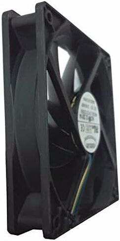 مروحة Everflow 120x120x25mm 12V 9-Blade PWM # R121225BU in Saudi Arabia
