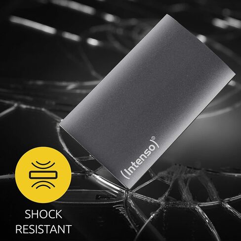 محرك أقراص SSD خارجي Intenso 1.8 512 جيجابايت USB 3.0 ألومنيوم ممتاز، محرك أقراص الحالة الصلبة in Kuwait