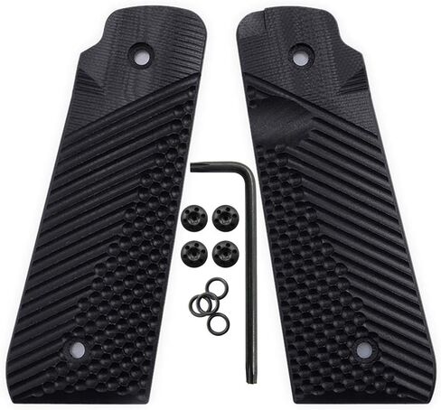مقابض يد رائعة Ruger Mark IV 22/45 Lite G10، تناسب مسدس Rimfire من الجيل الرابع وليس للجيل 3، تتضمن مسامير in Saudi Arabia