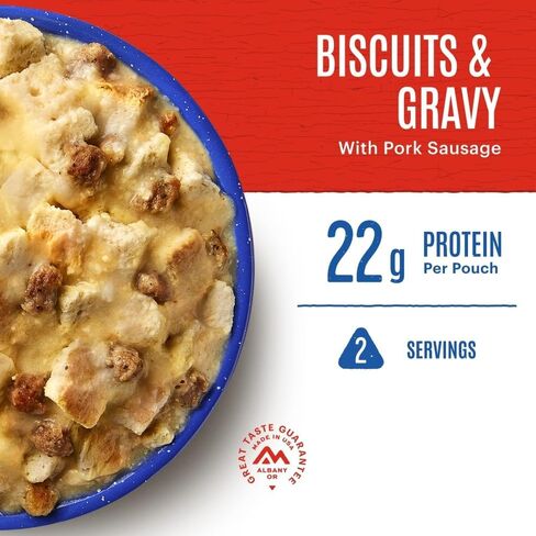 Mountain House Granola with Milk & Blueberries | Freeze Dried Backpacking & Camping Food | 6-Pack (0055450) in Saudi Arabia