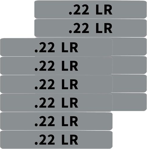 12 Pack Miaozhun .22 LR Magazine Marking Bands .22LR Ammunition Caliber Identification (Black-Red) in Saudi Arabia