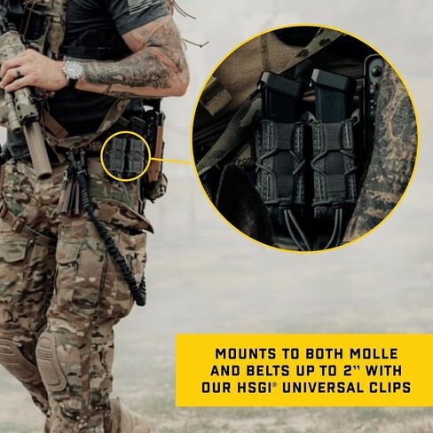 High Speed Gear Rifle Taco Gen 2 | Universal Rifle Mag Pouch | Laser Cut MOLLE | Made in The USA in Saudi Arabia
