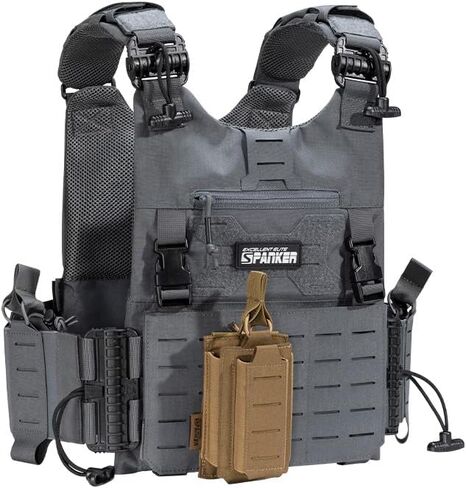 EXCELLENT ELITE SPANKER Tactical Open-Top Single/Double/Triple Molle Mag Pouch for Pistol Mag Pouch Tactical Bag Accessories Holder in Saudi Arabia