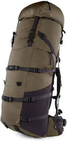 حزمة Stone Glacier Sky Archer 6400 مع إطار Krux، 6400 بوصة مكعبة، متوافق مع الترطيب، متوسط ​​قصير Ranger، تحميل 150+ رطل، قماش Cordura 500/Xpac (50141-RG-M) in Saudi Arabia