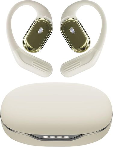 Open-Ear Headphones, Over Ear Earbuds with Ear Hooks, True Wireless Bluetooth Earphones with Microphone, Touch Control, Clear Calls, 60H Playtime, IPX7 Waterproof for Running and Workouts in Saudi Arabia