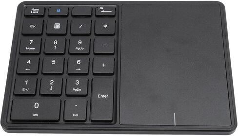 Dpofirs PAD Number, Dual Professional Long Liver Liver Sensitivity Modes 22 Wireless Numerical Keys for PC for The Laptop (Dark Gray) in Saudi Arabia