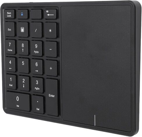 Dpofirs PAD Number, Dual Professional Long Liver Liver Sensitivity Modes 22 Wireless Numerical Keys for PC for The Laptop (Dark Gray) in Saudi Arabia
