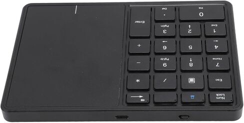 Dpofirs PAD Number, Dual Professional Long Liver Liver Sensitivity Modes 22 Wireless Numerical Keys for PC for The Laptop (Dark Gray) in Saudi Arabia