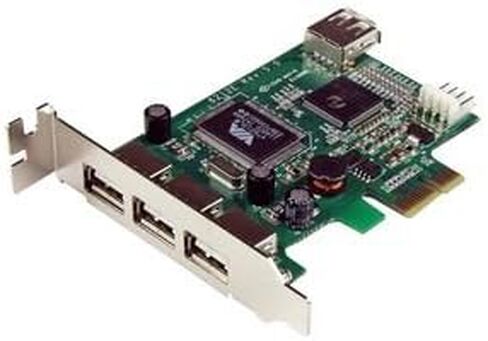 بطاقة USB عالية السرعة من STARTECH.COM PEXUSB4DP / 4 منافذ PCI Express منخفضة المستوى in Saudi Arabia