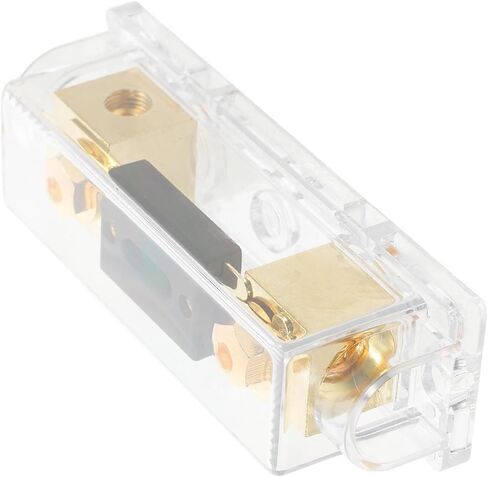 200A Auto Audio Fuse Block Amplifier Fuse Holder for Automotive Sound Systems Durable High Temperature Resistance Enhanced Safety Against Overload Reliable Power Distribution in Saudi Arabia
