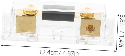 200A Auto Audio Fuse Block Amplifier Fuse Holder for Automotive Sound Systems Durable High Temperature Resistance Enhanced Safety Against Overload Reliable Power Distribution in Saudi Arabia