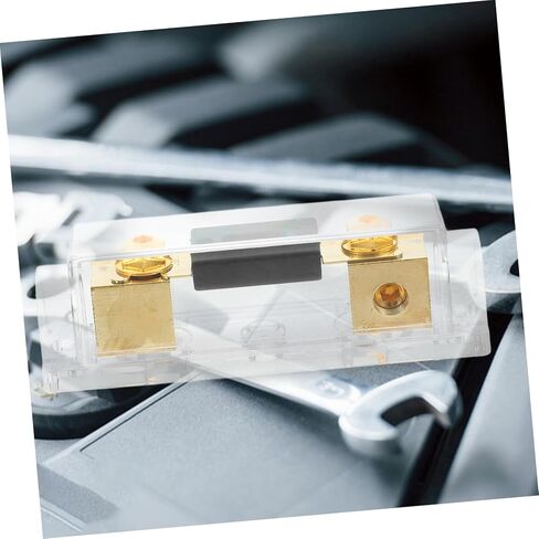 200A Auto Audio Fuse Block Amplifier Fuse Holder for Automotive Sound Systems Durable High Temperature Resistance Enhanced Safety Against Overload Reliable Power Distribution in Saudi Arabia